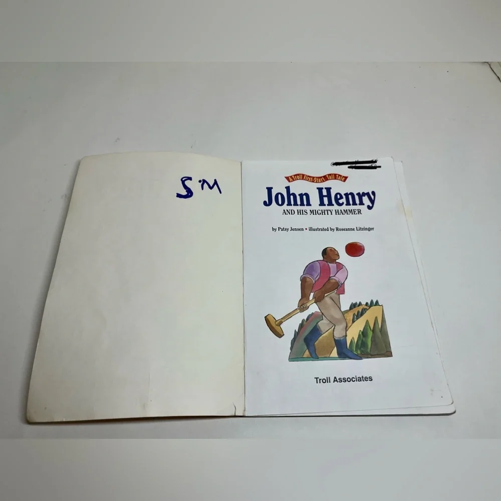 BOOK LOT - VINTAGE - BARACK OBAMA, BEN CARSON & JOHN HENRY - BLACK HISTORY